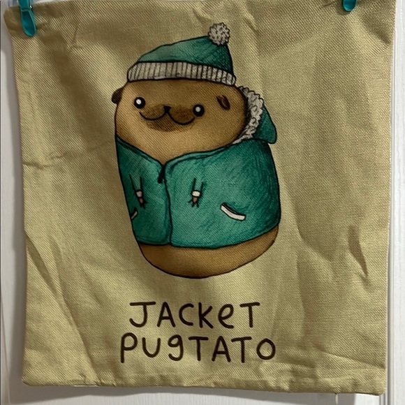 Jacket Pugtato and Love Pugs Pet Cushion Covers - Picture 8 of 9